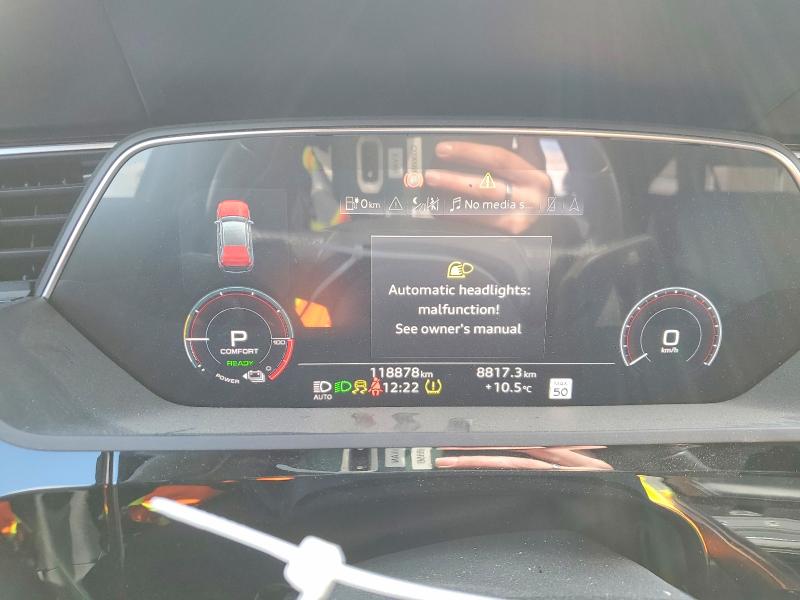 Photo 9 from auction – 2022 AUDI E-TRON with VIN WA13AAGE8NB034999