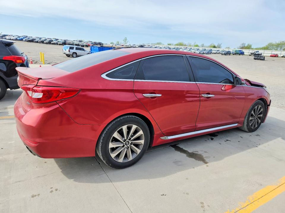 Photo 3 from auction – 2017 HYUNDAI SONATA with VIN 5NPE34AF3HH581225