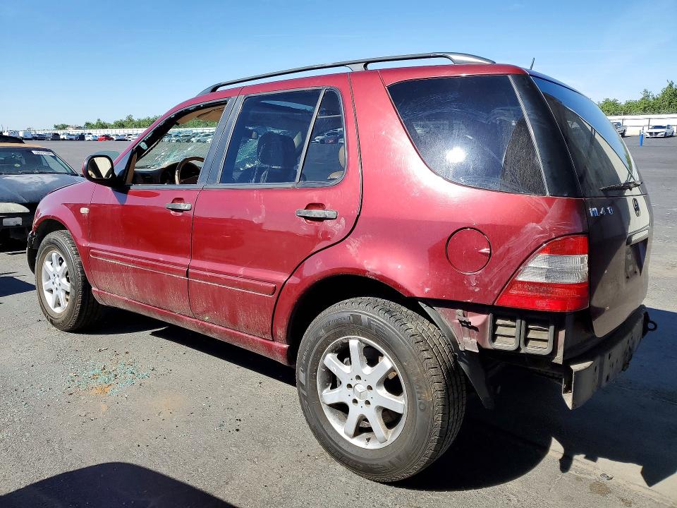 Photo 2 from auction – 2000 MERCEDES-BENZ ML with VIN 4JGAB72E9YA193198