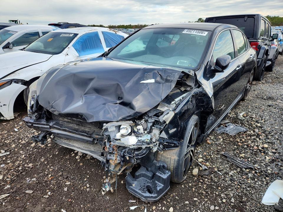 HONDA ACCORD 2017 with VIN 1HGCR2F14HA002145 - Photo from auction