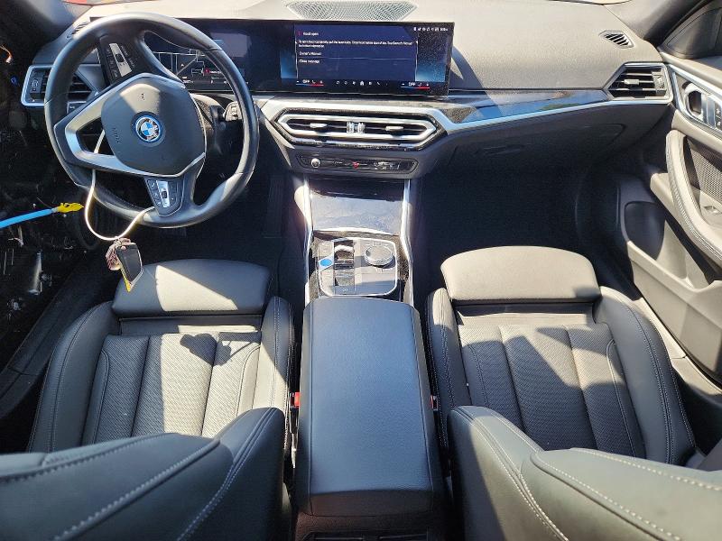 Photo 8 from auction – 2024 BMW I4 with VIN WBY43AW09RFS73131