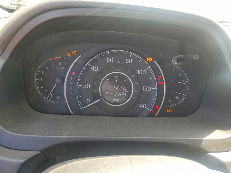 Photo 9 from auction – 2013 HONDA CR-V with VIN 5J6RM4H59DL037498