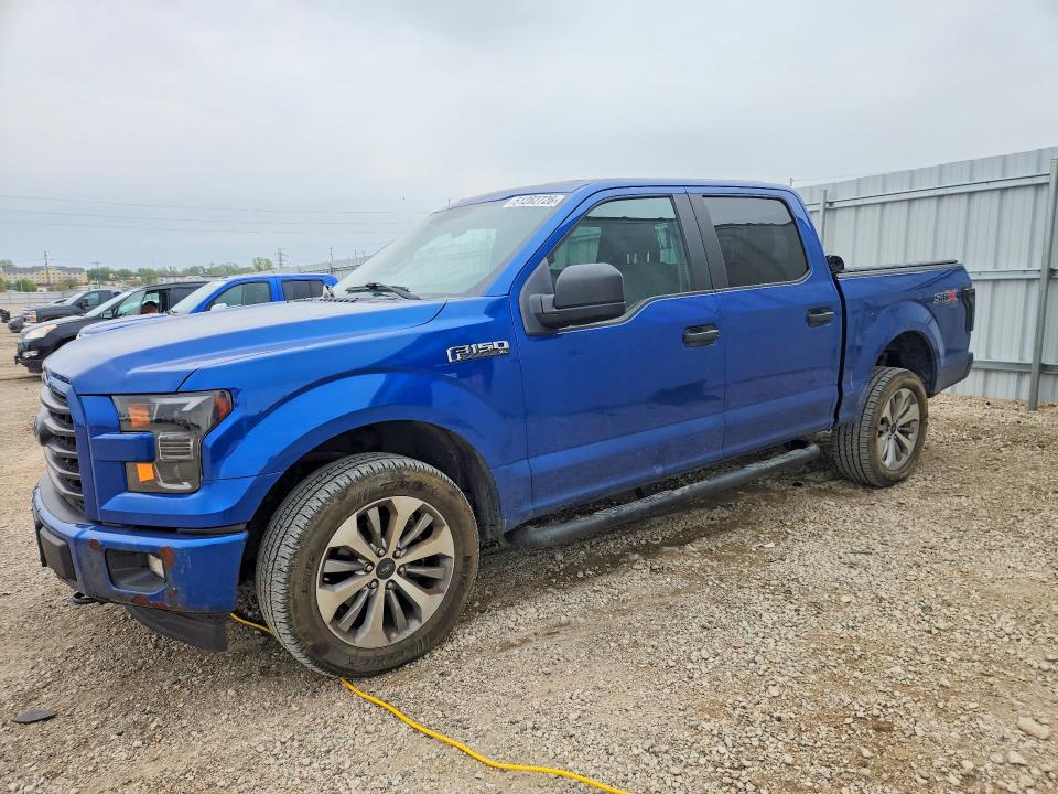 FORD F150 2017 with VIN 1FTEW1EFXHKD29960 - Photo from auction