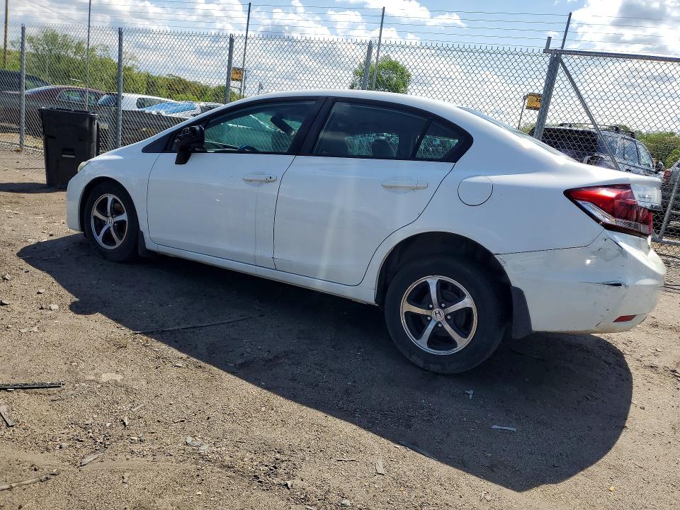 Photo 2 from auction – 2015 HONDA CIVIC with VIN 19XFB2F77FE220059