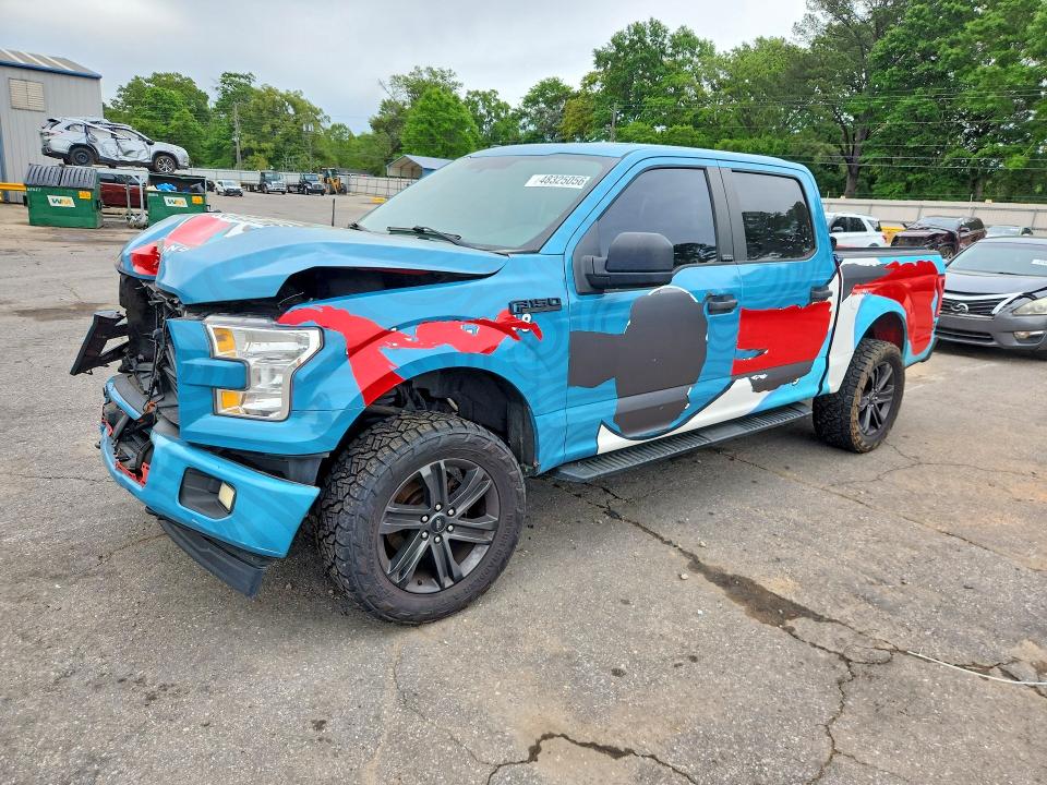 Photo 1 from auction – 2017 FORD F150 with VIN 1FTEW1EP1HKD93524