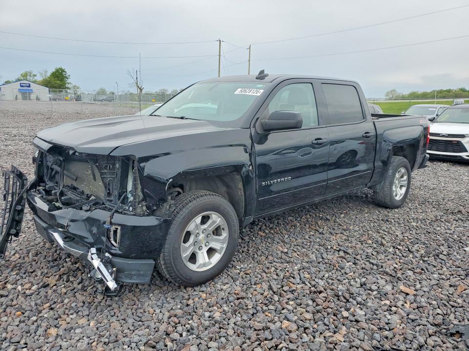 CHEVROLET SILVERADO 2017 with VIN 3GCUKREH7HG106547 - Photo from auction