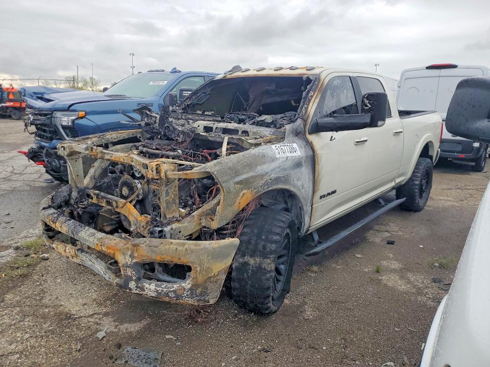 RAM 2500 2022 with VIN 3C6UR5SL2NG381534 - Photo from auction