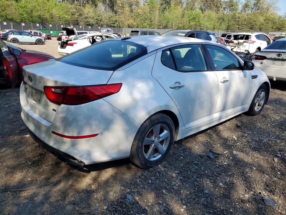 Photo 3 from auction – 2015 KIA OPTIMA with VIN KNAGM4A75F5628084