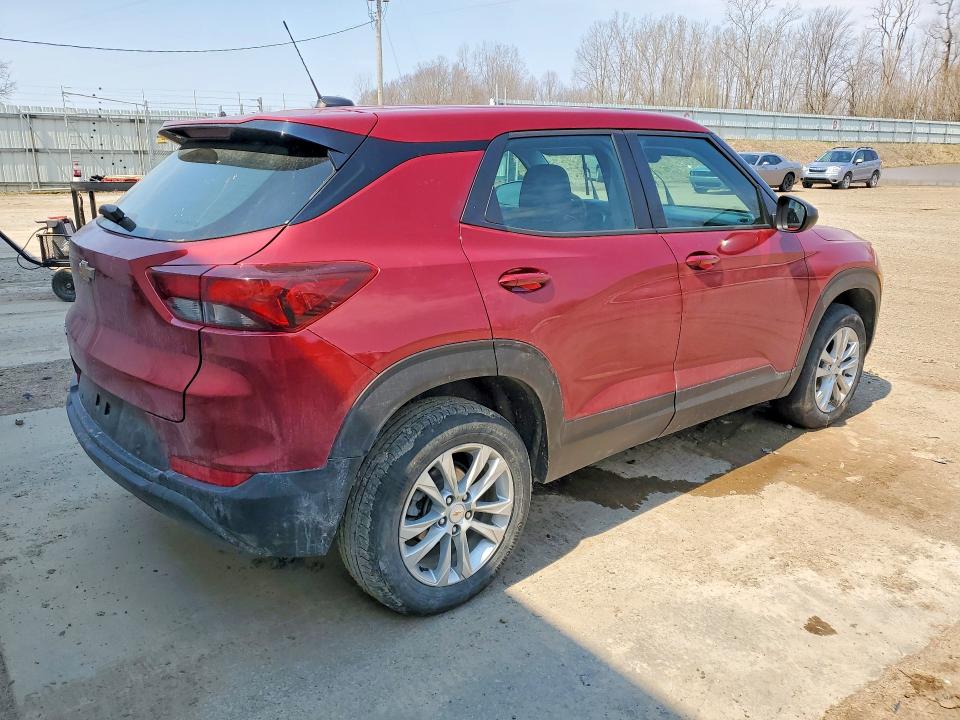 Photo 3 from auction – 2021 CHEVROLET TRAILBLAZER with VIN KL79MNSL8MB063211