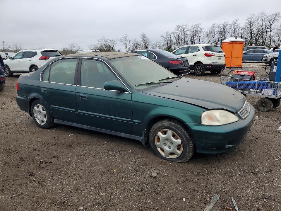 Photo 4 from auction – 2000 HONDA CIVIC with VIN 1HGEJ8644YL033915