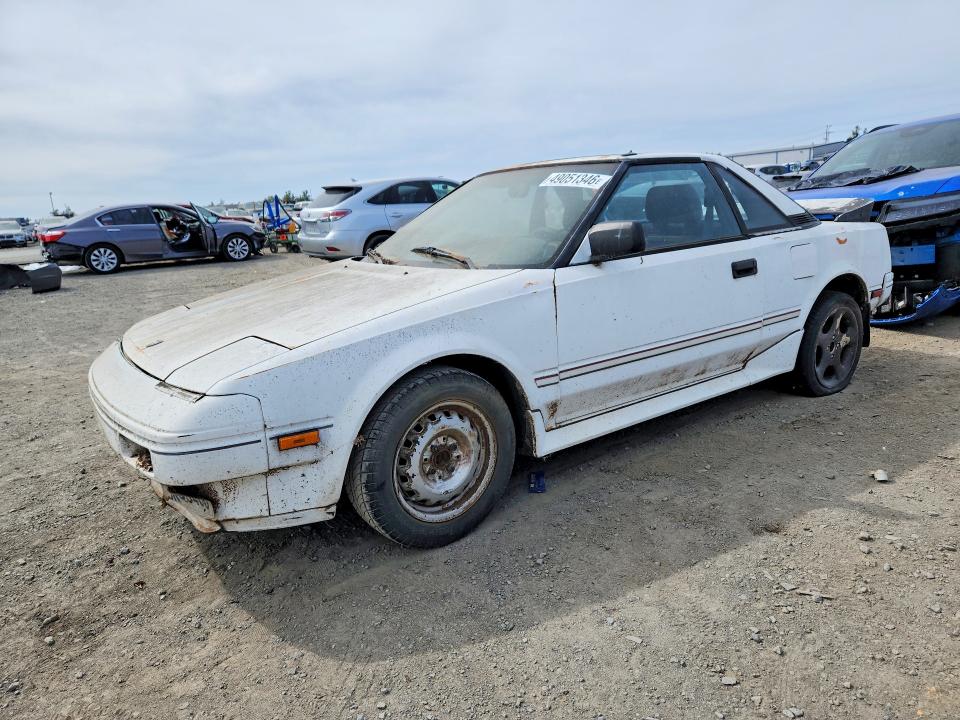 TOYOTA MR2 1986 with VIN JT2AW15C8G0048456 - Photo from auction