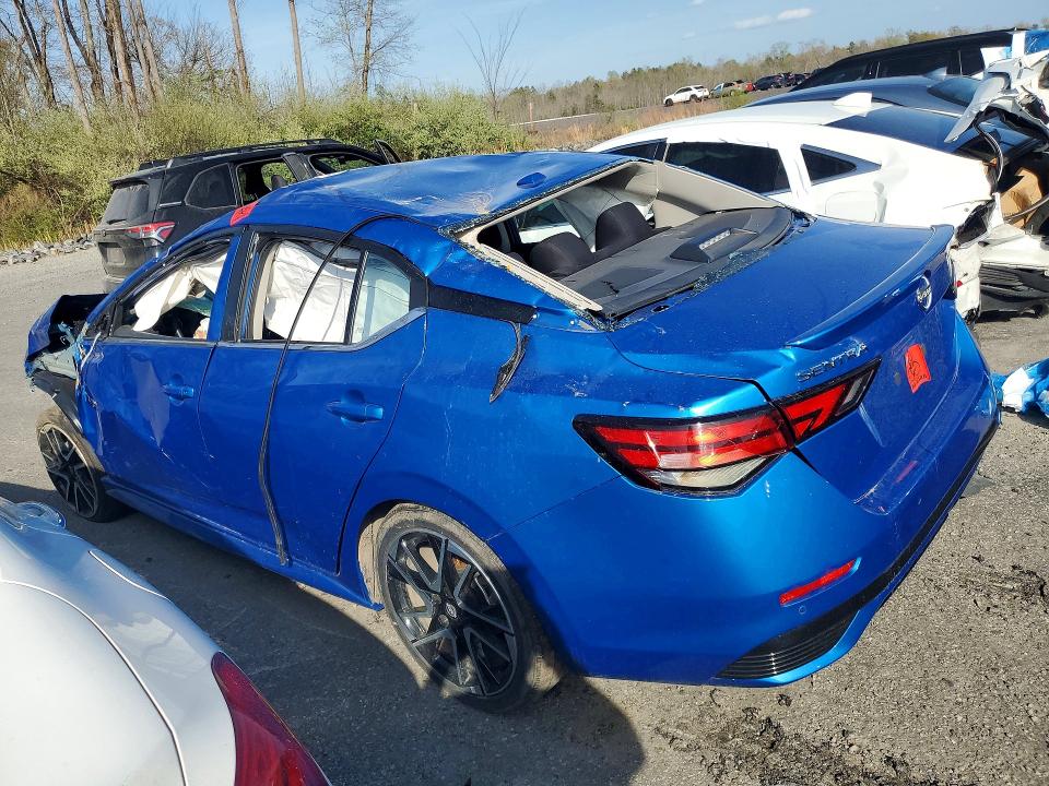 Photo 2 from auction – 2025 NISSAN SENTRA with VIN 3N1AB8DV1SY309412