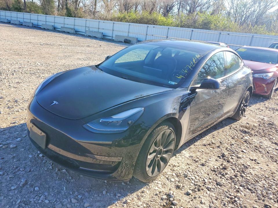 Photo 1 from auction – 2021 TESLA MODEL 3 with VIN 5YJ3E1EAXMF031687
