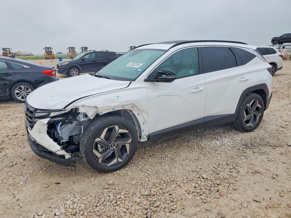 HYUNDAI TUCSON 2024 with VIN 5NMJF3DEXRH374347 - Photo from auction