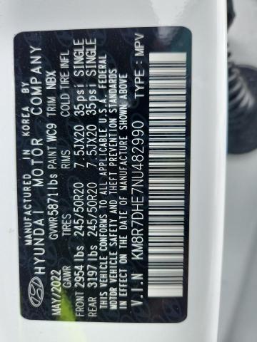 Photo 14 from auction – 2022 HYUNDAI PALISADE with VIN KM8R7DHE7NU482990