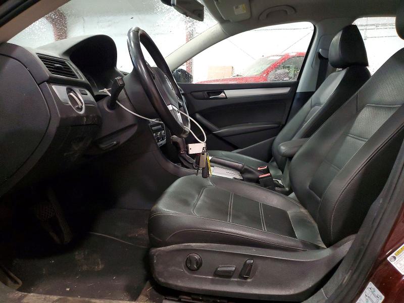 Photo 7 from auction – 2012 VOLKSWAGEN PASSAT with VIN 1VWBP7A34CC020192