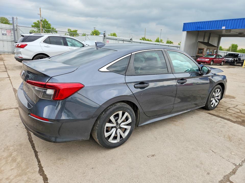 Photo 3 from auction – 2022 HONDA CIVIC with VIN 2HGFE2F22NH576581