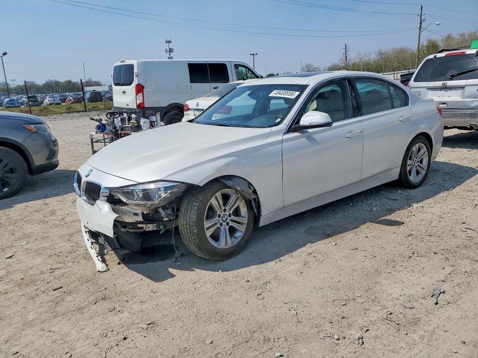 BMW 330 2017 with VIN WBA8D9G37HNU63177 - Photo from auction