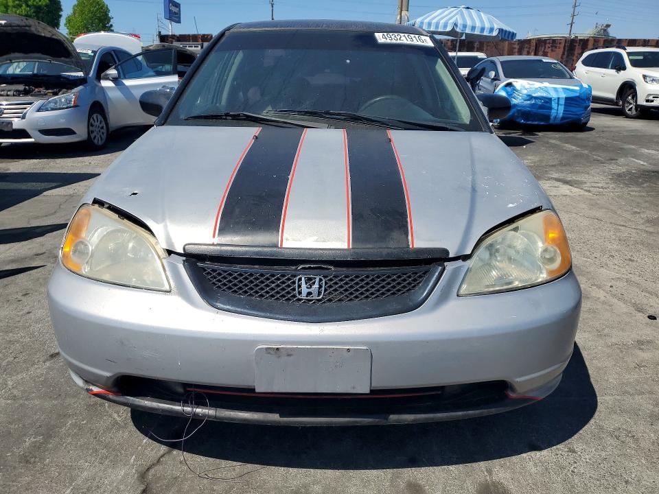 Photo 5 from auction – 2001 HONDA CIVIC with VIN 1HGES155X1L000356