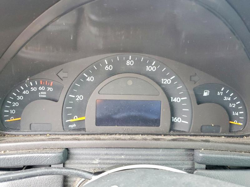 Photo 9 from auction – 2004 MERCEDES BENZ C with VIN WDBRF61J44E015303