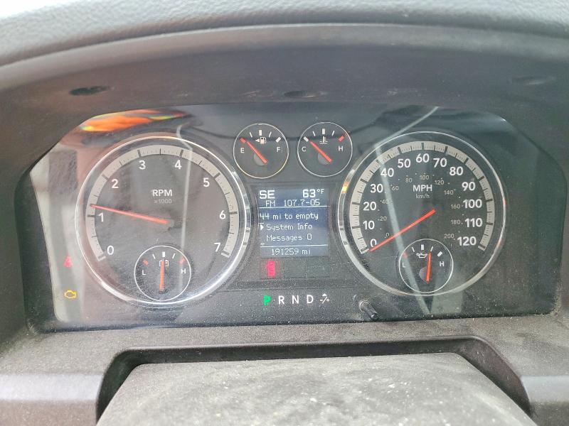 Photo 9 from auction – 2009 DODGE RAM 1500 with VIN 1D3HB18T89S727316