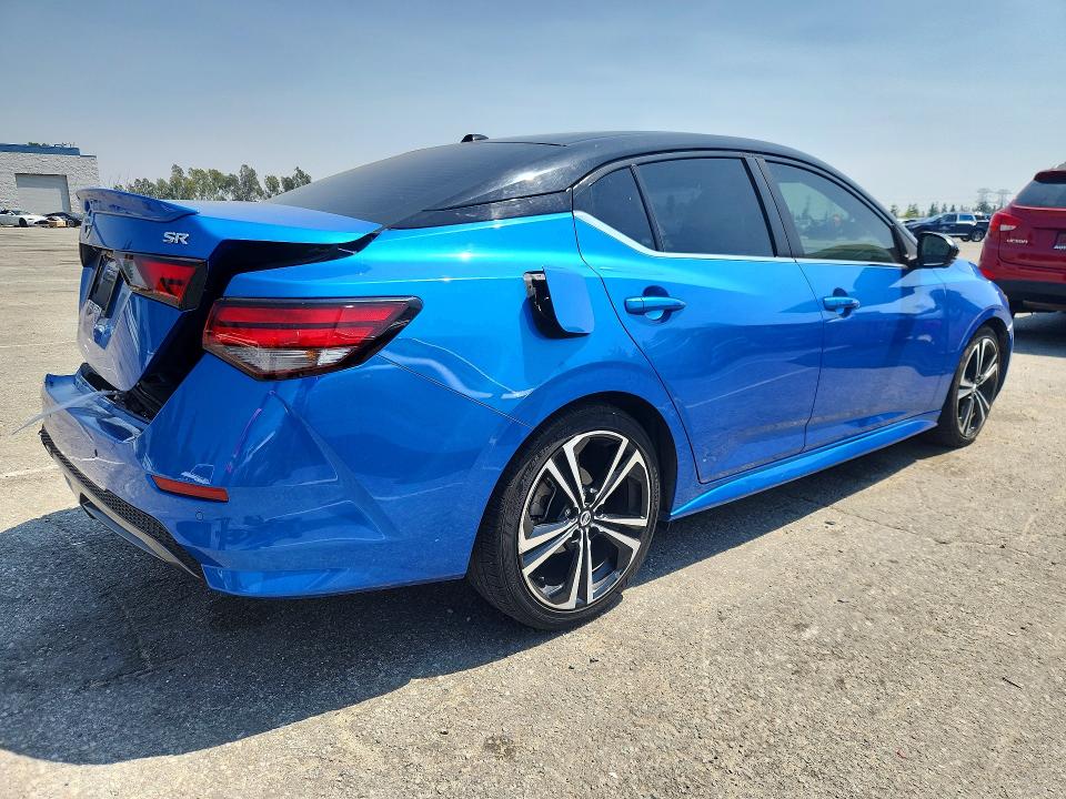 Photo 3 from auction – 2022 NISSAN SENTRA with VIN 3N1AB8DV6NY258333