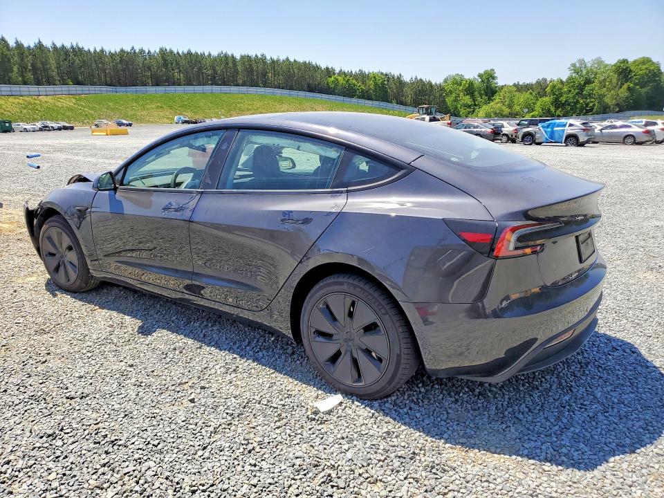 Photo 2 from auction – 2025 TESLA MODEL 3 with VIN 5YJ3E1EA3SF056590