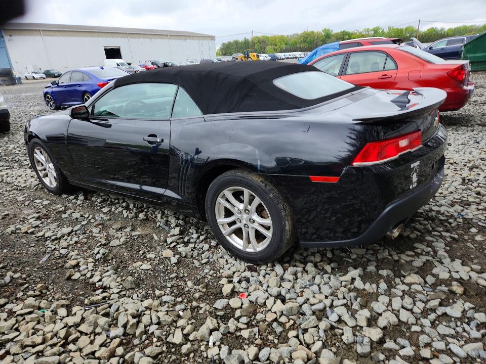 Photo 2 from auction – 2014 CHEVROLET CAMARO with VIN 2G1FB3D37E9290303