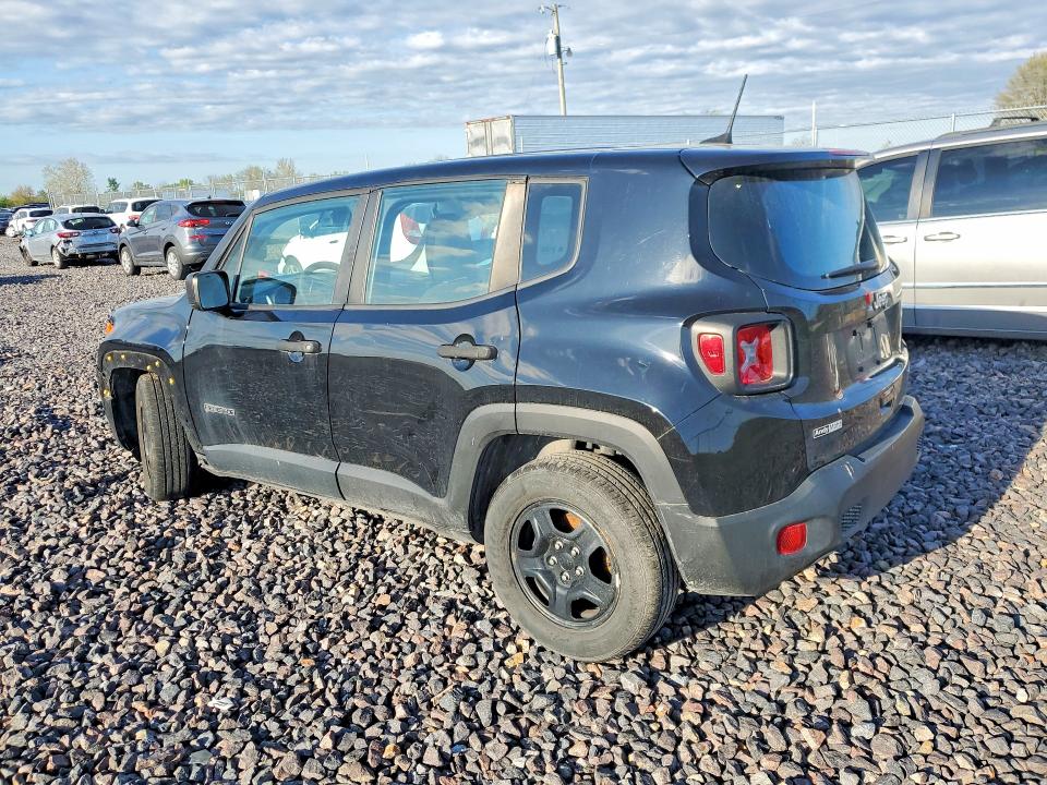 Photo 2 from auction – 2021 JEEP RENEGADE with VIN ZACNJCAB7MPM33168