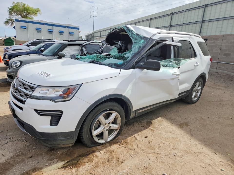 FORD EXPLORER 2018 with VIN 1FM5K7D81JGA12073 - Photo from auction