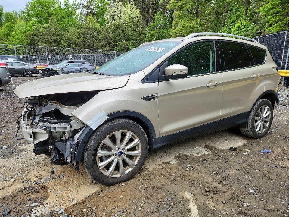 FORD ESCAPE 2017 with VIN 1FMCU0J91HUB07976 - Photo from auction