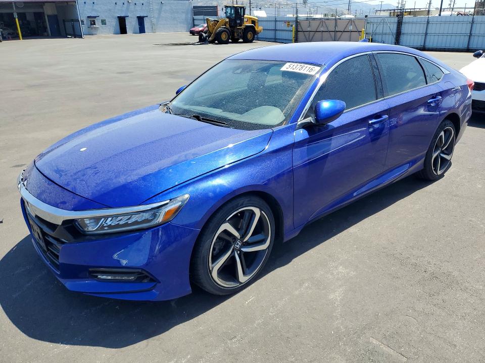 HONDA ACCORD 2019 with VIN 1HGCV1F34KA054664 - Photo from auction