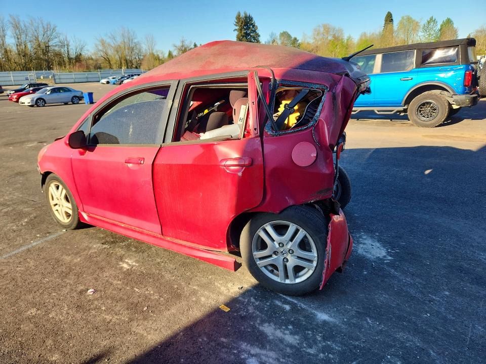 Photo 2 from auction – 2008 HONDA FIT with VIN JHMGD38618S026652