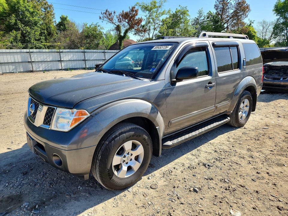 NISSAN PATHFINDER 2007 with VIN 5N1AR18U37C613063 - Photo from auction