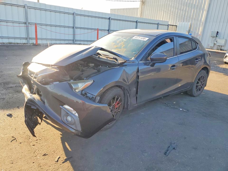 MAZDA 3 2015 with VIN 3MZBM1L7XFM124310 - Photo from auction