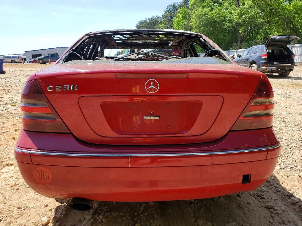 Photo 6 from auction – 2005 MERCEDES-BENZ C with VIN WDBRF40J05F683892