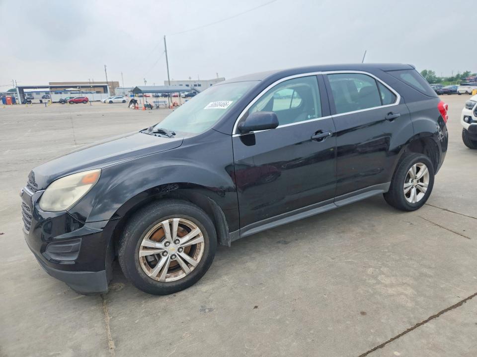 CHEVROLET EQUINOX 2017 with VIN 2GNALBEK2H1604593 - Photo from auction