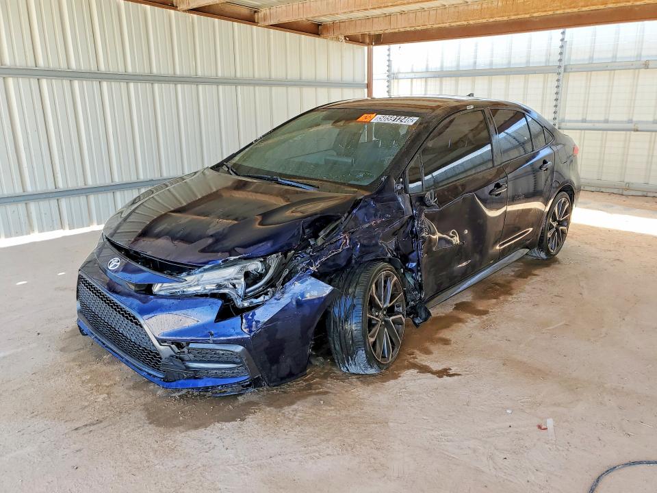 TOYOTA COROLLA 2021 with VIN JTDS4MCE7MJ077735 - Photo from auction