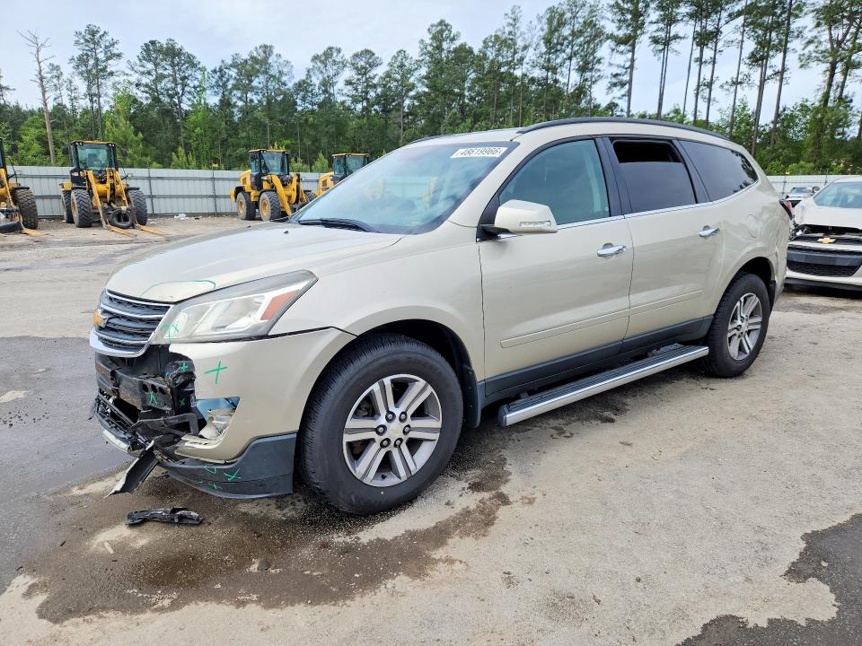 CHEVROLET TRAVERSE 2015 with VIN 1GNKRGKD6FJ377272 - Photo from auction