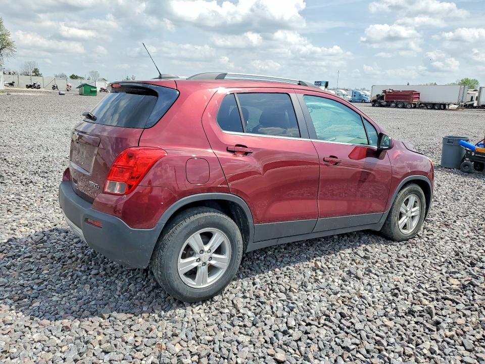 Photo 3 from auction – 2016 CHEVROLET TRAX with VIN 3GNCJLSB2GL245123