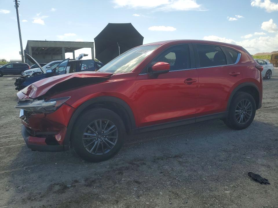 MAZDA CX-5 2021 with VIN JM3KFABM8M0302811 - Photo from auction