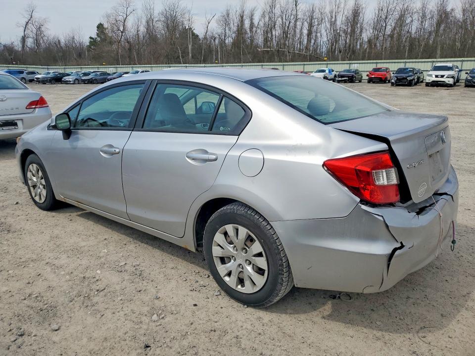 Photo 2 from auction – 2012 HONDA CIVIC with VIN 19XFB2F53CE387495