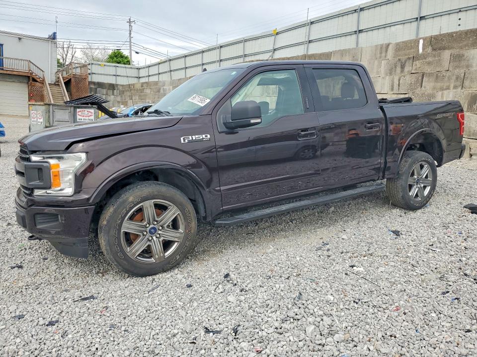 FORD F150 2019 with VIN 1FTEW1E49KFA12184 - Photo from auction