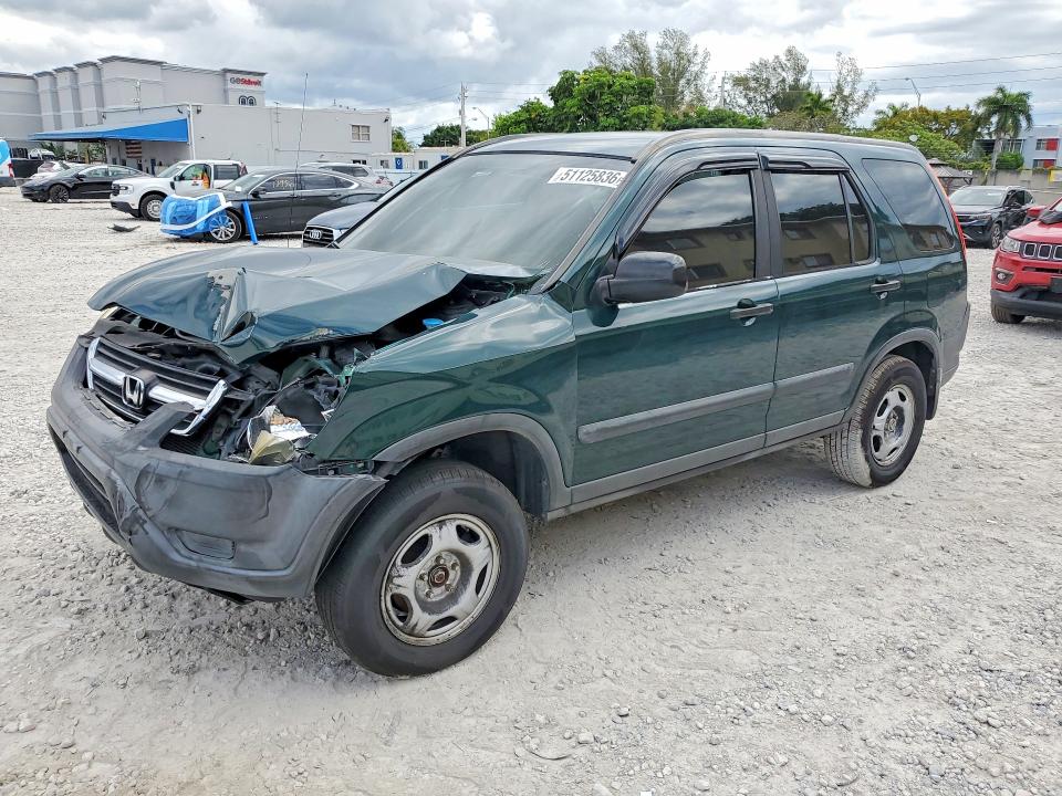 HONDA CR-V 2004 with VIN SHSRD68414U203307 - Photo from auction