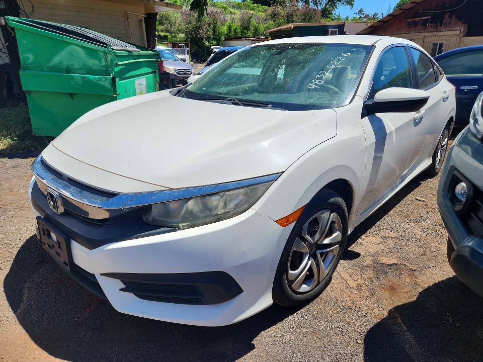 HONDA CIVIC 2017 with VIN 2HGFC2F57HH500293 - Photo from auction