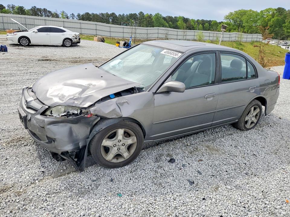 HONDA CIVIC 2004 with VIN 2HGES26754H527308 - Photo from auction