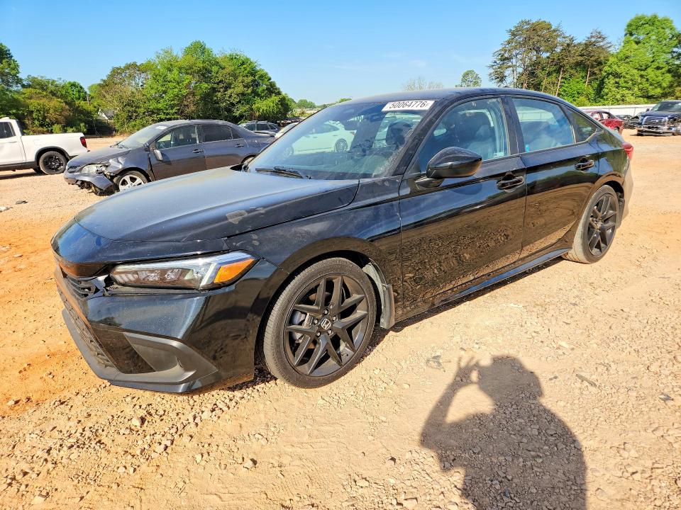 HONDA CIVIC 2022 with VIN 2HGFE2F5XNH606209 - Photo from auction