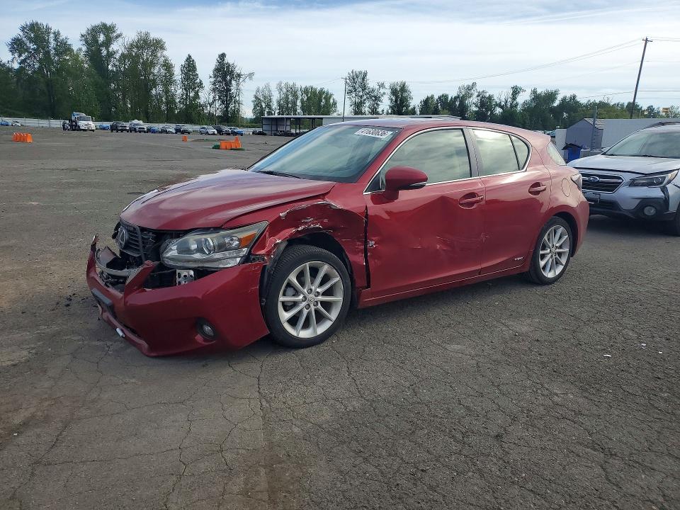 LEXUS CT 2012 with VIN JTHKD5BH2C2121052 - Photo from auction