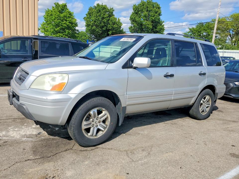 HONDA PILOT 2005 with VIN 5FNYF18515B026302 - Photo from auction