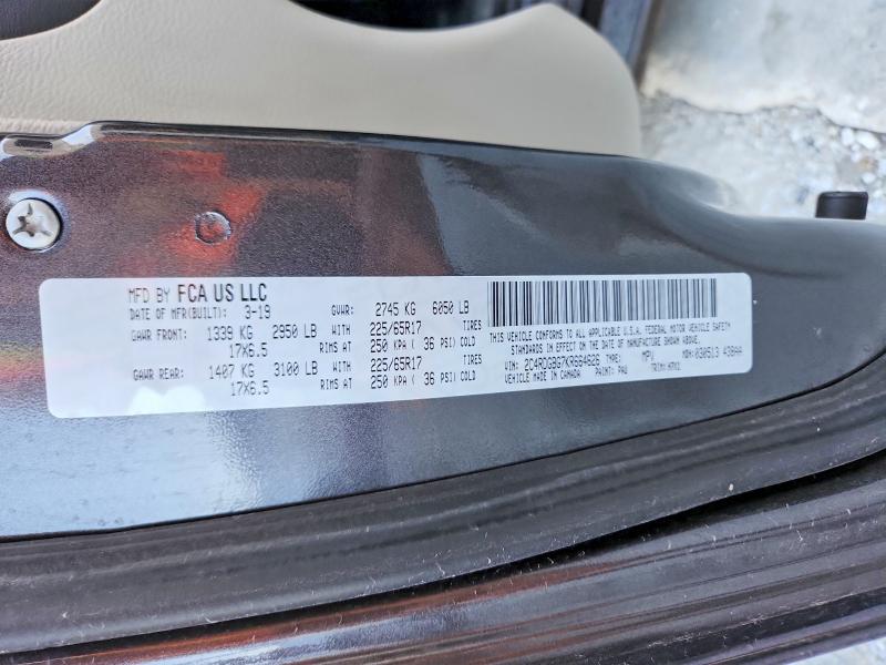 Photo 14 from auction – 2019 DODGE GRAND CARAVAN with VIN 2C4RDGBG7KR664626